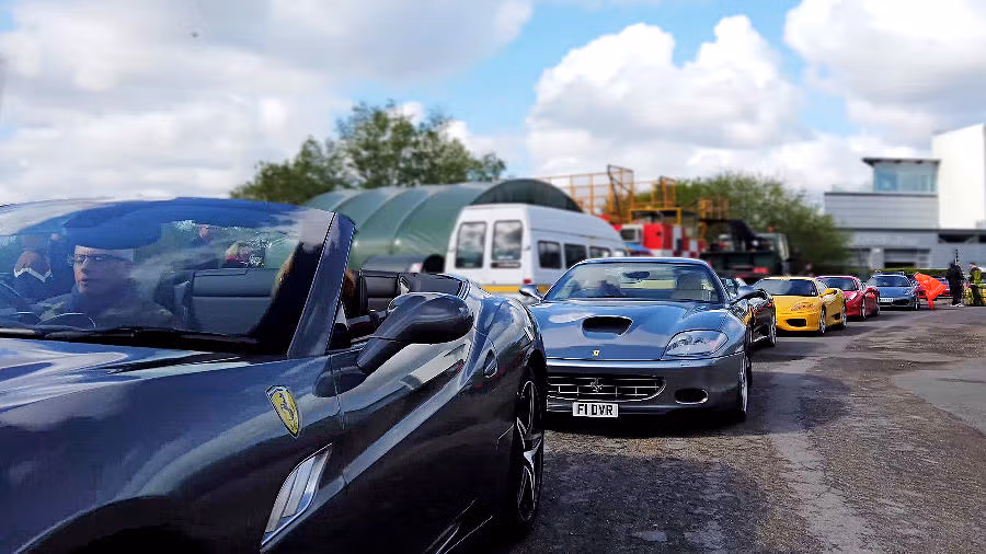 Video of some of the original Italian Car Event at Brooklands Videos showing Auto Italia at Brooklands