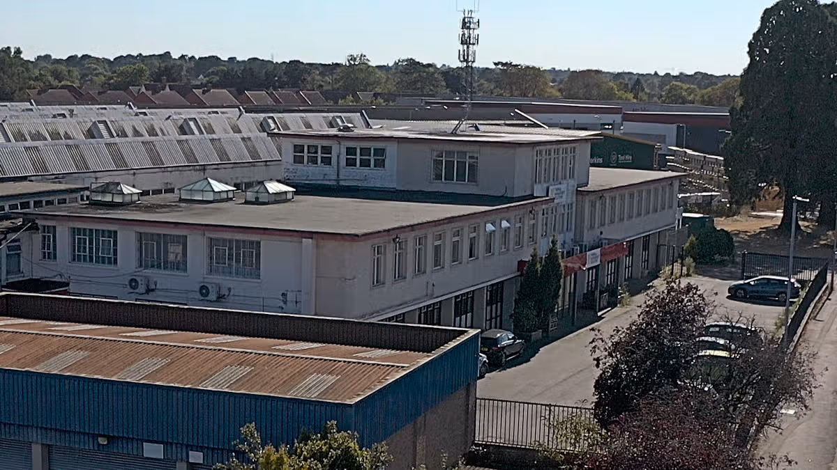 Adwest building Miles Aircraft factory demolition video