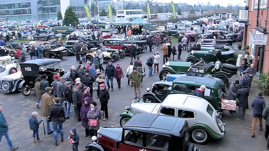 Brooklands New Years Day Event over the years