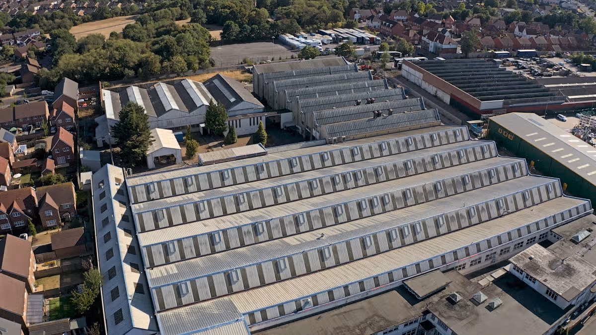 Old Historic Buildings Hawker, Miles Aircraft, Vickers Brooklands,