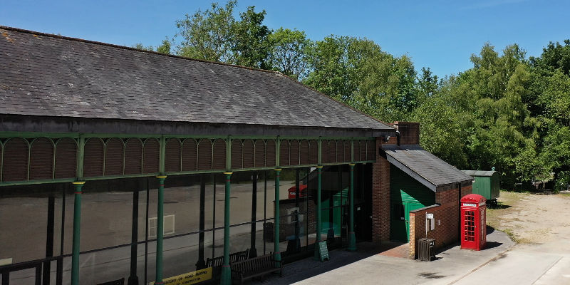 360 degree transport images from inside the historical Amberley Museum