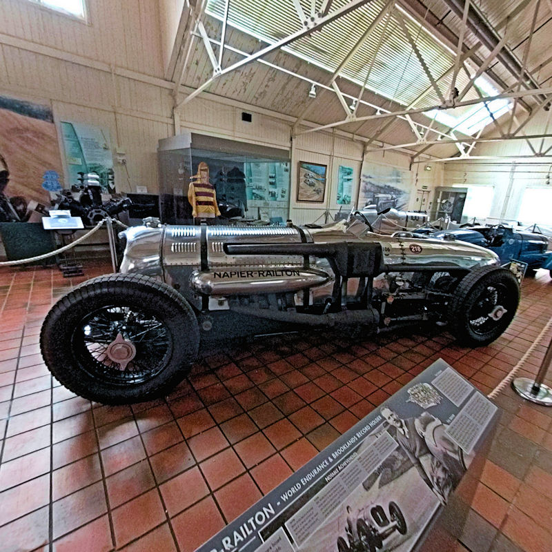 360 degree images of the brooklands motoring collection